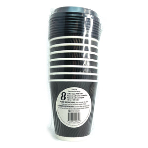 COFFEE CUPS WITH LIDS 12OZ 8PCS