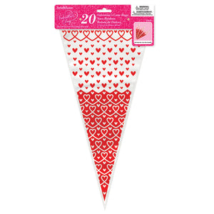 VAL 20ct. Cone cellobag w/ ties