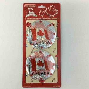 CANADA DAY TOY LASER PINS 2PCS