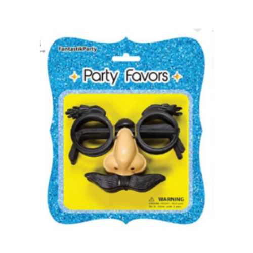 FAVORS BLISTER DISGUISE SET 3PCS