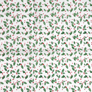 CMAS TISSUE 6PCS HOLLY LEAVES 20inx20in