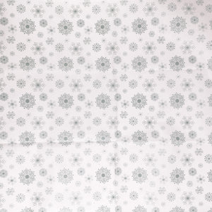 CMAS TISSUE 6PCS Snowflake Silver 20in x 20in