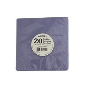 20CT 2PLY LUNCHEON NAPKINS, LAVENDER