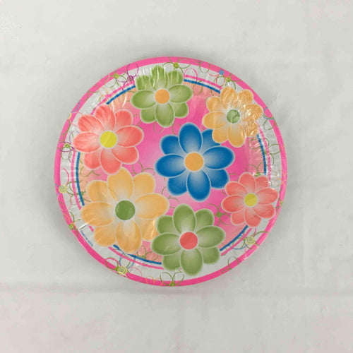 ENSEMBLE BLOSSOM PLATES 7in 8pcs