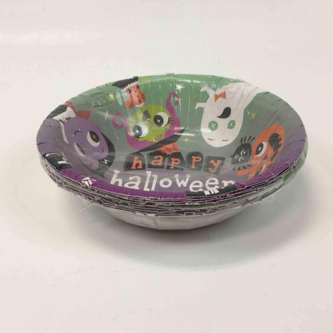 HAL ENSEMBLE Cartoon Paper Bowls 10PCS