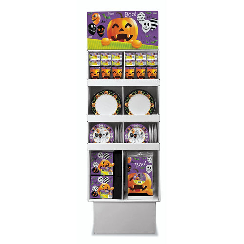 HAL ENSEMBLE HALLOWEEN PAPERWARE DISPLAY