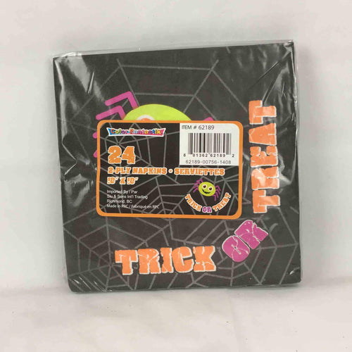 HAL ENSEMBLE Trick or Treat Napkin Bev 24PCS