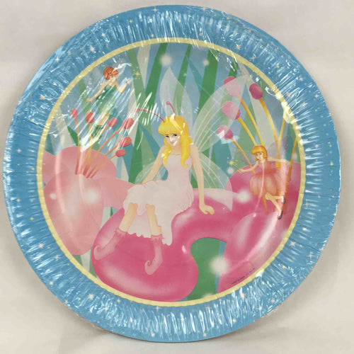 ENSEMBLE FAIRY PRINCESS PLATES 9in 6pcs