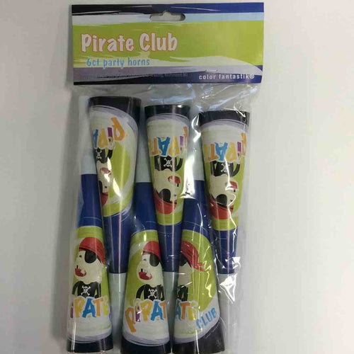 ENSEMBLE PIRATE CLUB HORNS 6pcs