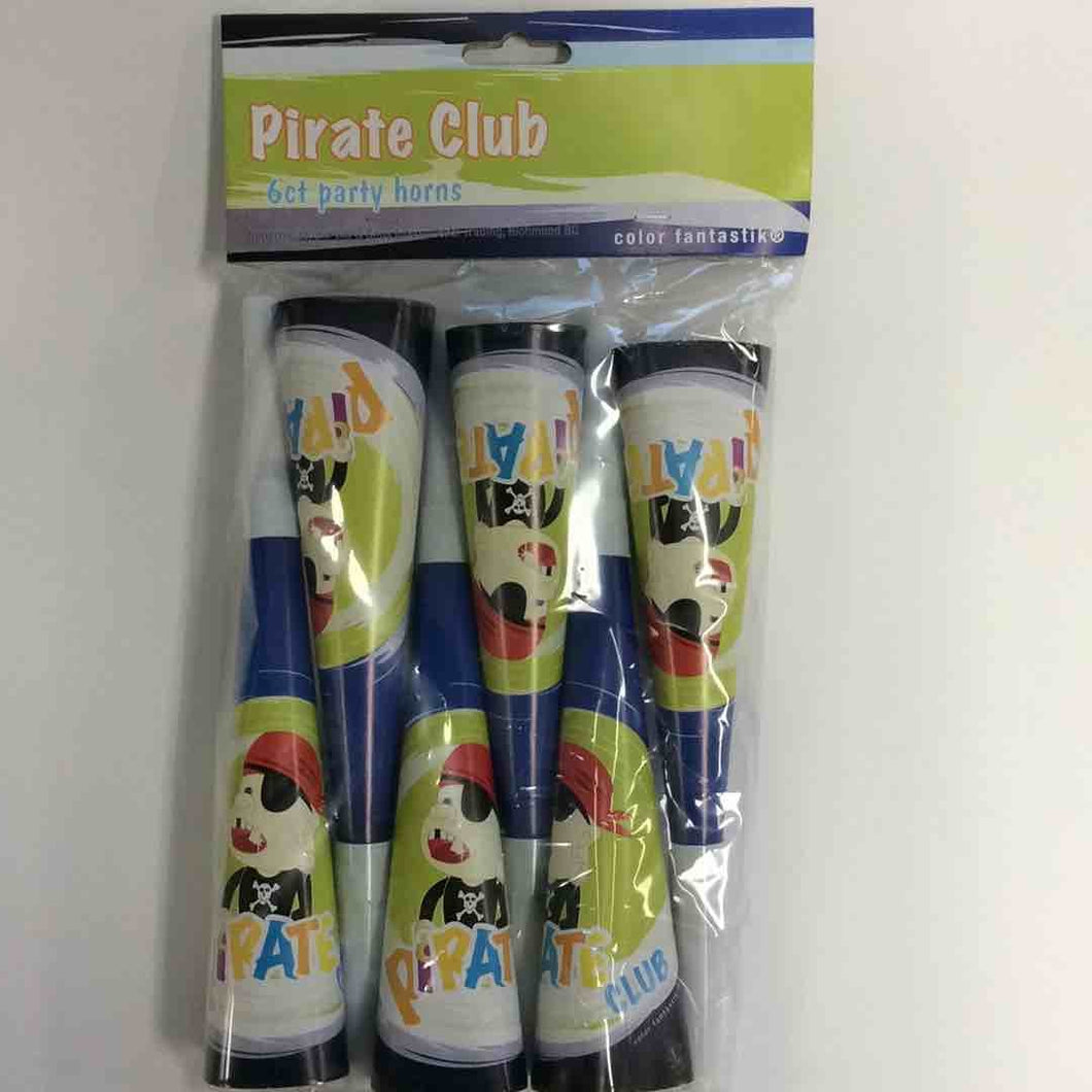 ENSEMBLE PIRATE CLUB HORNS 6pcs