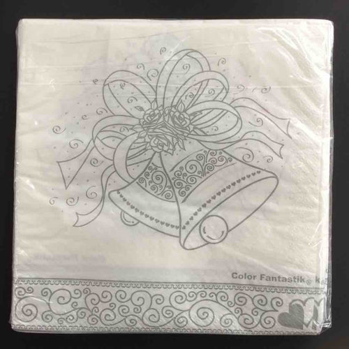 ENSEMBLE WEDDING LUNCH NAPKINS 16pcs