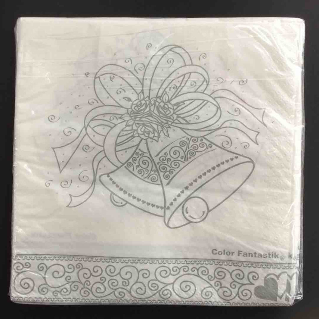 ENSEMBLE WEDDING LUNCH NAPKINS 16pcs