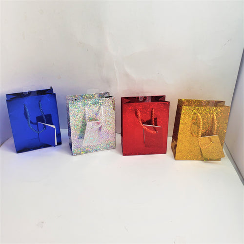 GIFT BAG HOLOGRAM SMALL ASST