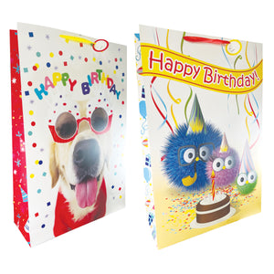 GIFT BAG BIRTHDAY eGIANT  ASST