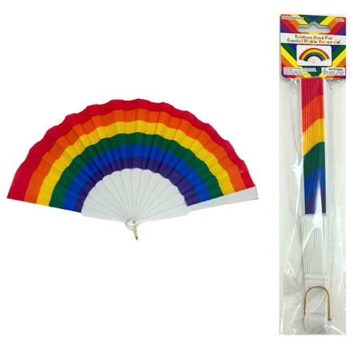 RAINBOW DECORATIVE FAN