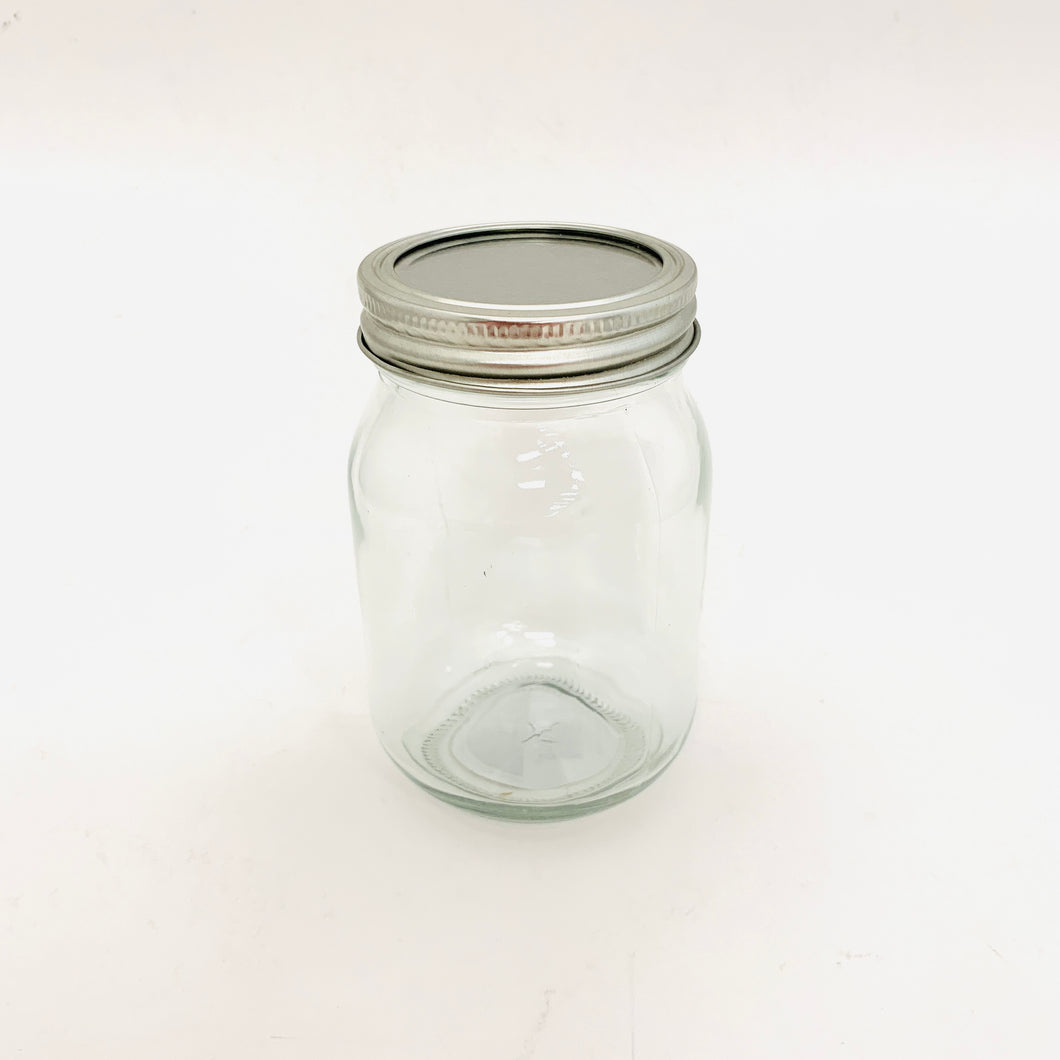 GLASS MASON JAR 500ML