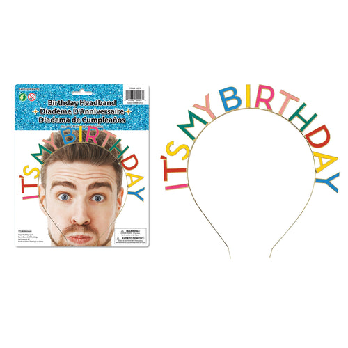 FAVORS IT'S MY BIRTHDAY HEADBAND