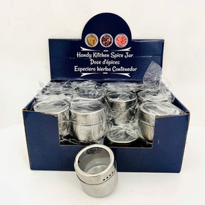 TIN MAGNETIC SPICE CONTAINER