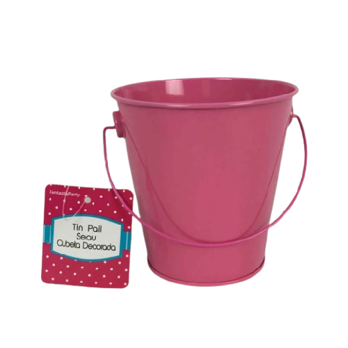 CANDY TIN PAIL FUCHSIA 4