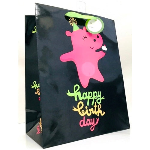 GIFT BAG BIRTHDAY LARGE GLOSSY