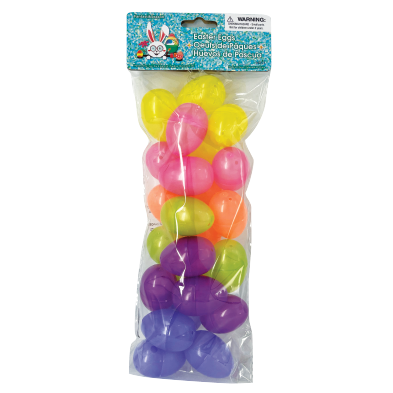 EASTER EGG FILLERS PEARLIZED 2IN 24PCS