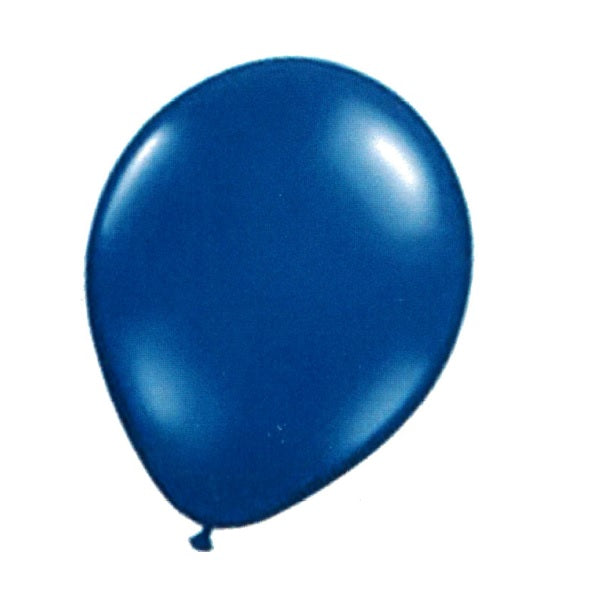 BALLOON LATEX COLOR 12in 10pcs Pearlised Blue