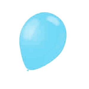 BALLOON LATEX COLOR 12in 15pcs Baby Blue