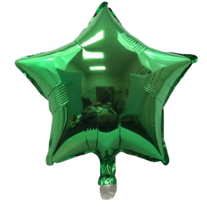BALLOON FOIL STAR (Air-filled) Green
