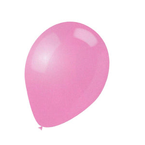 BALLOON LATEX COLOR 9in 25pcs Pastel Pink
