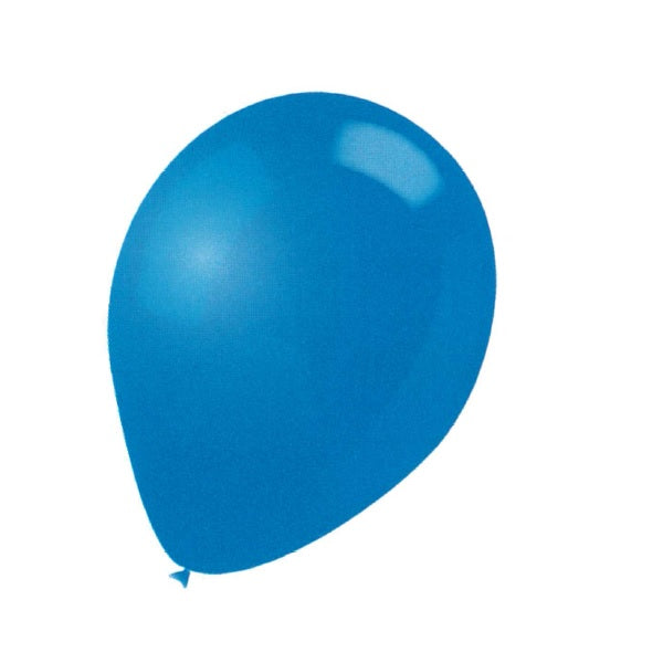 BALLOON LATEX COLOR 9in 25pcs Royal Blue