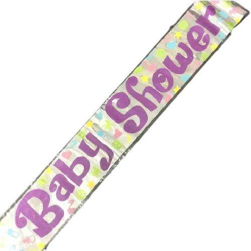 BANNER FOIL BABY SHOWER 12ft