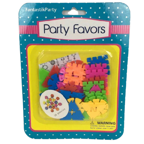 FAVORS BLISTER 3D MAGIC PUZZLES 30PCS