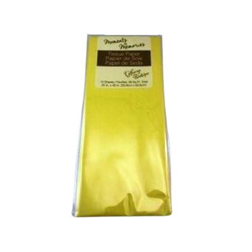 TISSUE WRAP EVERYDAY 10PCS BRIGHT YELLOW