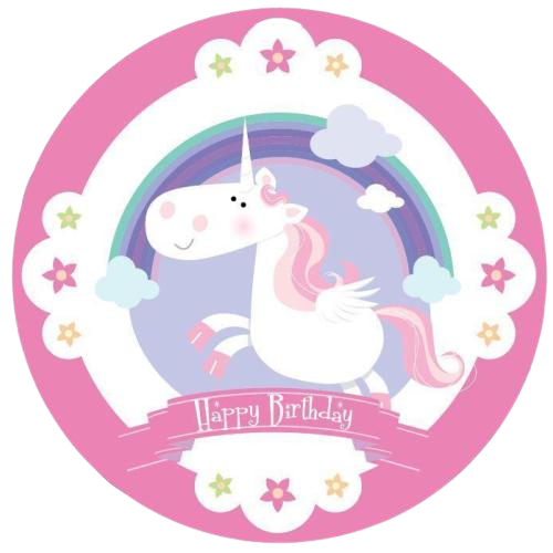 ENSEMBLE FAIRY BIRTHDAY PLATES 9in 12pcs