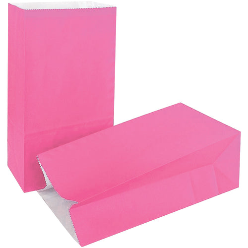 CONSUMABLE PAPER TREAT BAGS 10PCS FUCHSIA