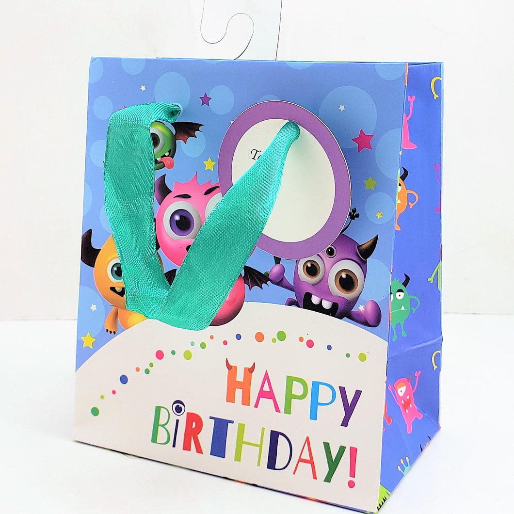 BIRTHDAY MED GIFT BAG, MATTE