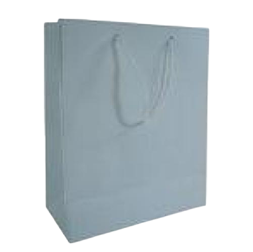 GIFT BAG SOLID COLOR MEDIUM SILVER