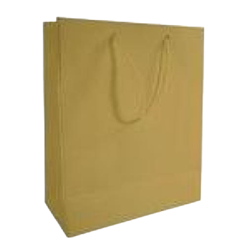 GIFT BAG SOLID COLOR LARGE GOLD