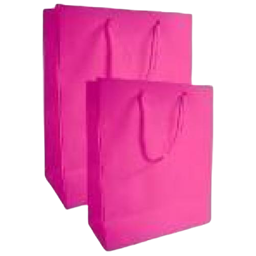 GIFT BAG SOLID COLOR MEDIUM FUCHSIA