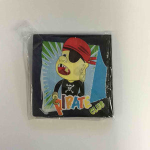 ENSEMBLE PIRATE CLUB BEVNAPKINS 24pcs