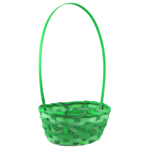 EASTER DECOR OVAL BASKET