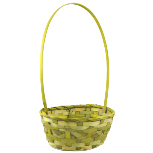 EASTER DECOR OVAL BASKET