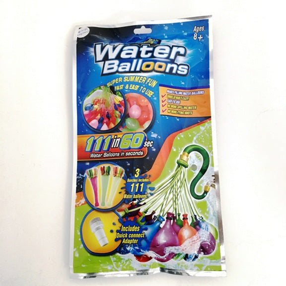 BALLOONS WATERBOMBS BUNCHES 3PCS