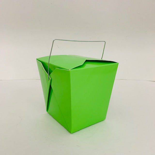 BOX TAKEOUT BOX LIME GRN